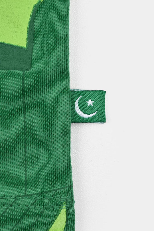 Girls Cotton Jersey T-Shirt H/S Jeevay Pakistan-Green