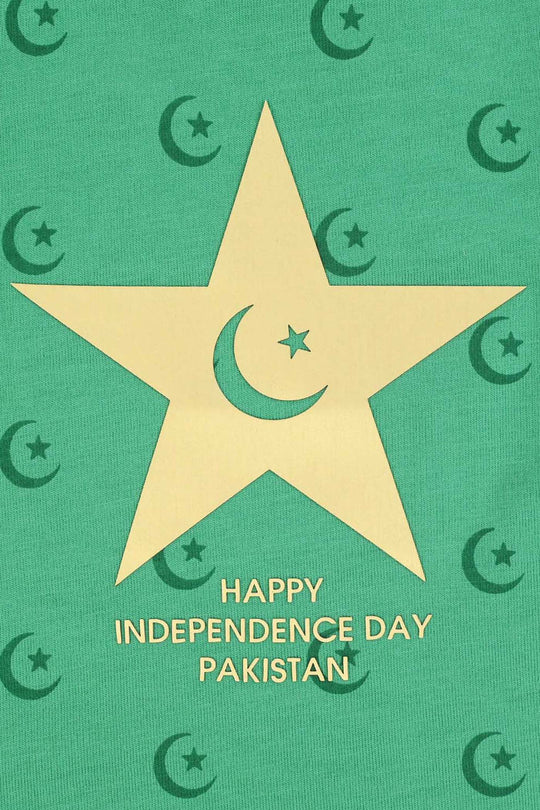 Infant Boys Independence Day T-Shirt – Green