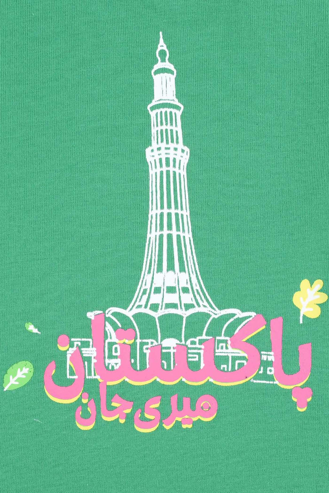 Infant Girls Meri Jaan Pakistan T-Shirt – Green