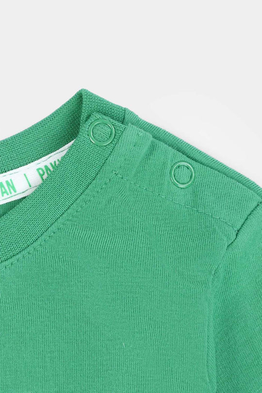 Infant Girls Meri Jaan Pakistan T-Shirt – Green