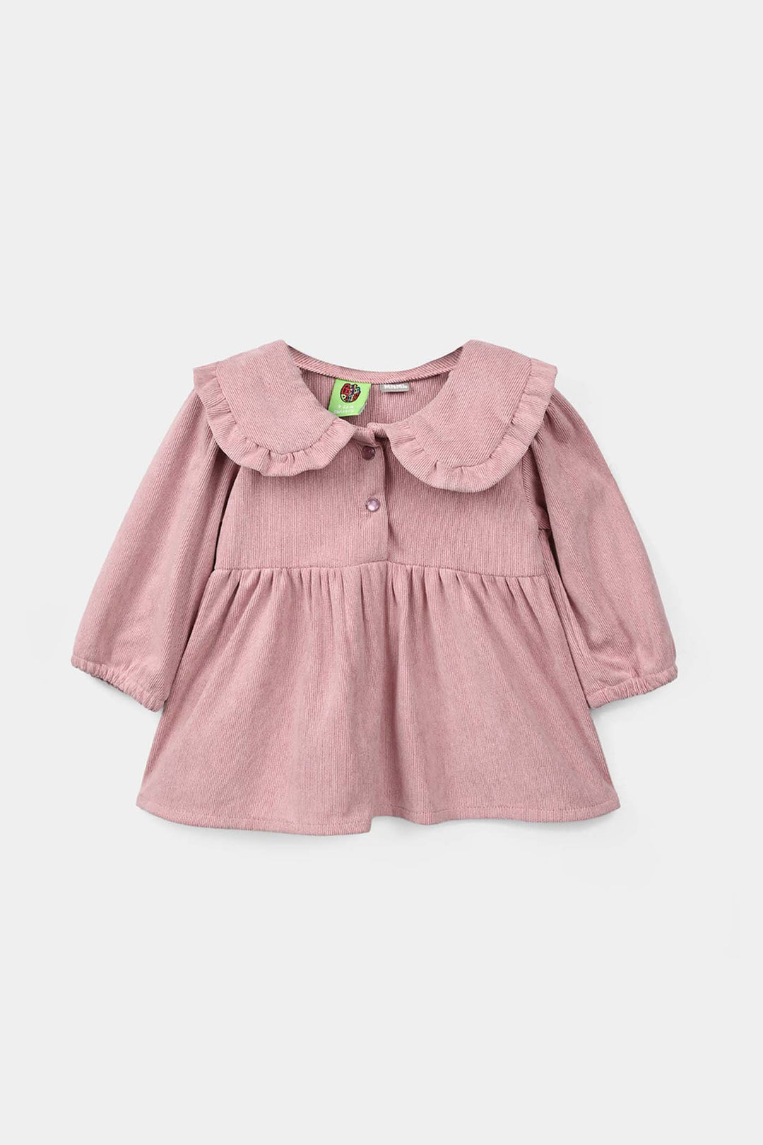Infant Girls Corduroy Casual Top Bloom - Tea Pink