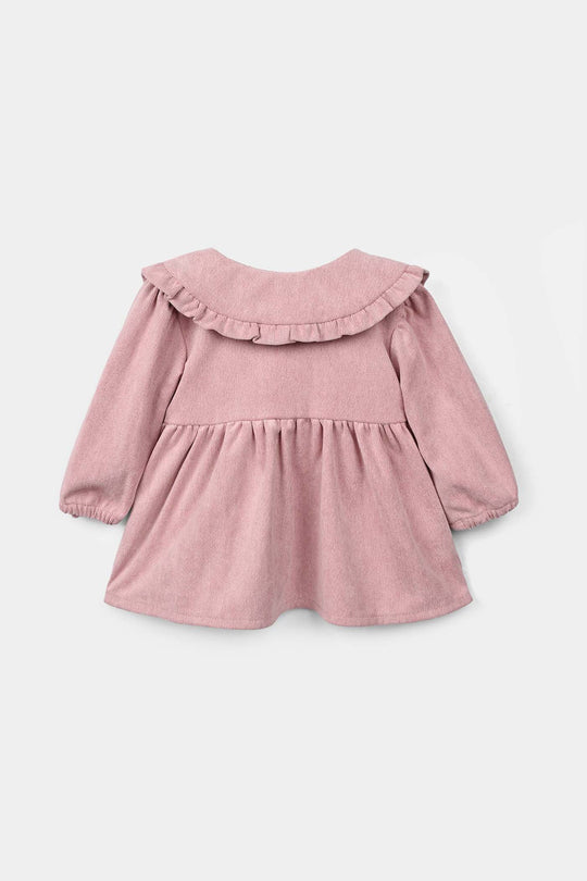 Infant Girls Corduroy Casual Top Bloom - Tea Pink