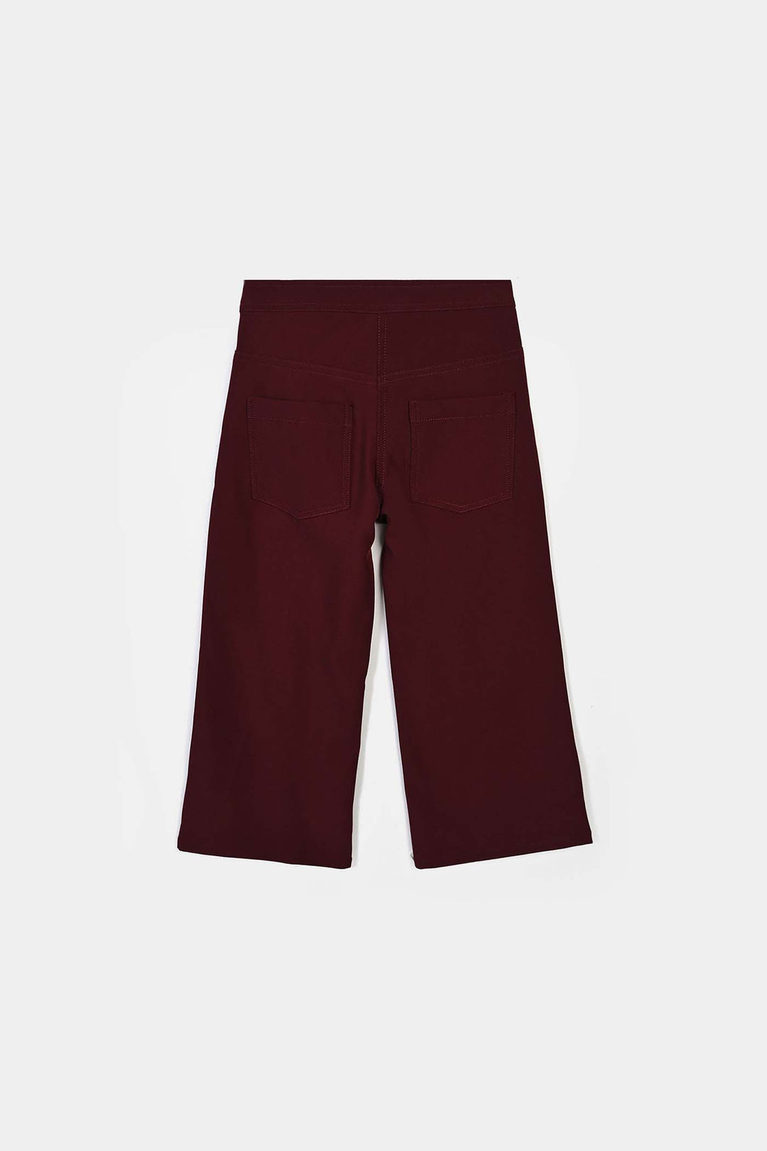 Girls Polyester Pant Commando - Maroon