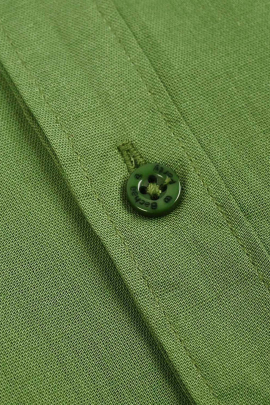 Boys Cotton Slub Rang-e-Azadi Shirt – Green