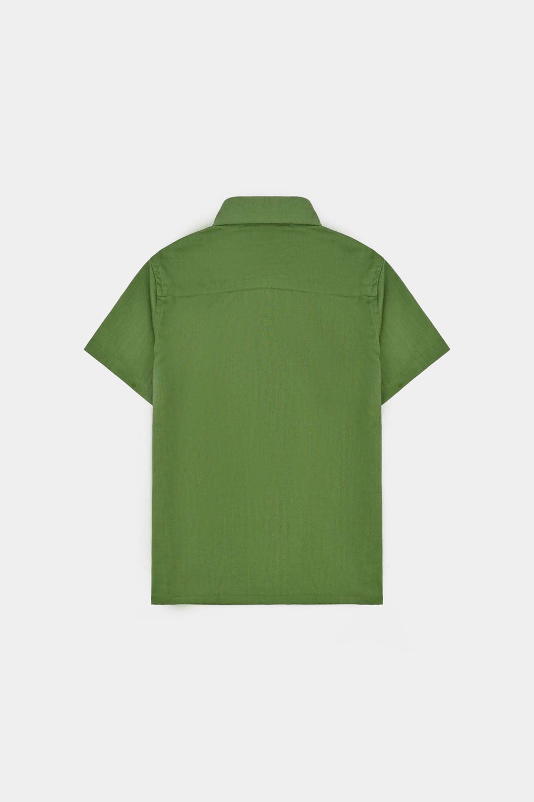 Boys Cotton Slub Rang-e-Azadi Shirt – Green