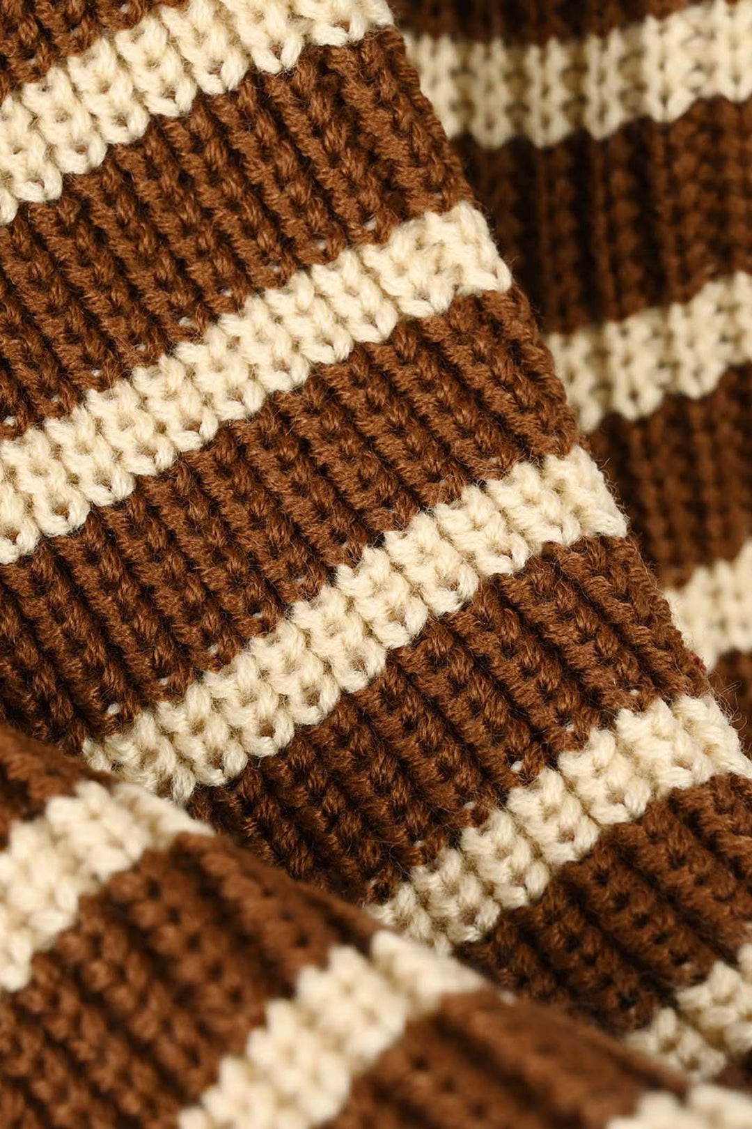 Boys Acrylic Sweater - Brown