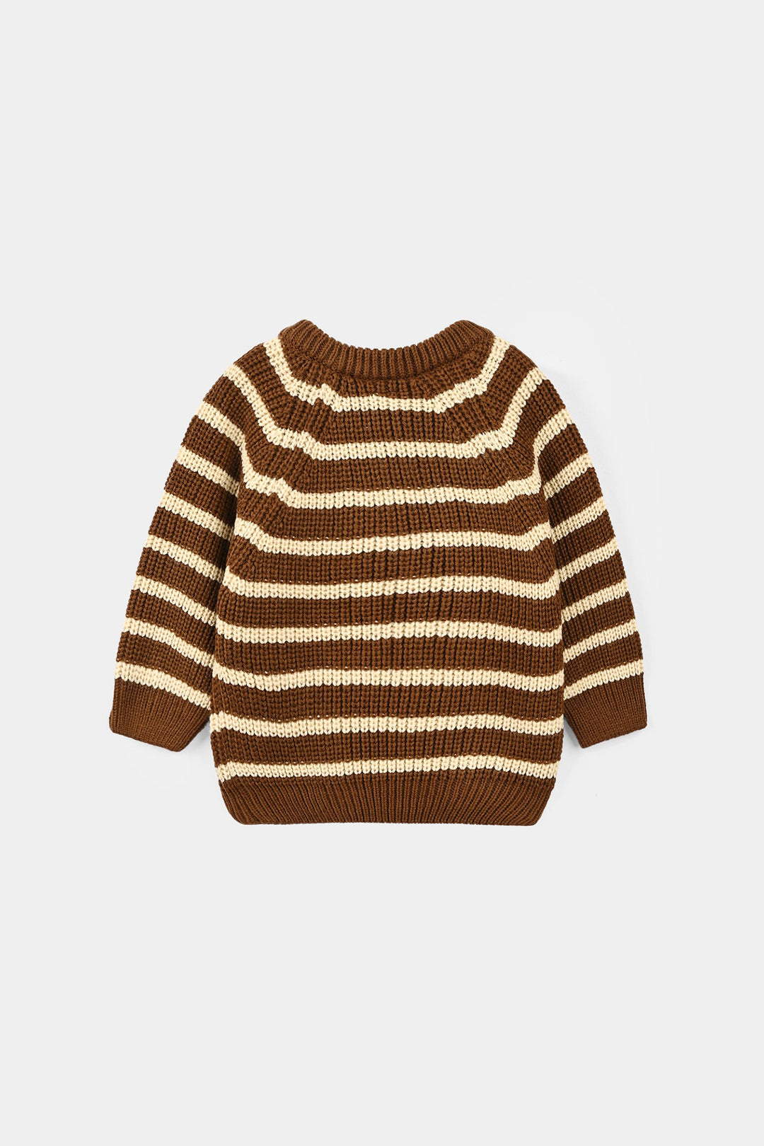 Infant Boys Acrylic Sweater - BROWN