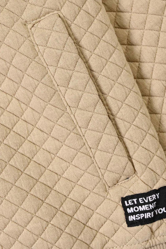Boys Quilted Jacket Inspire You - BROWN