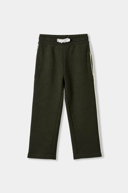 Boys Cotton Interlock 2Pcs Suit 80-Green