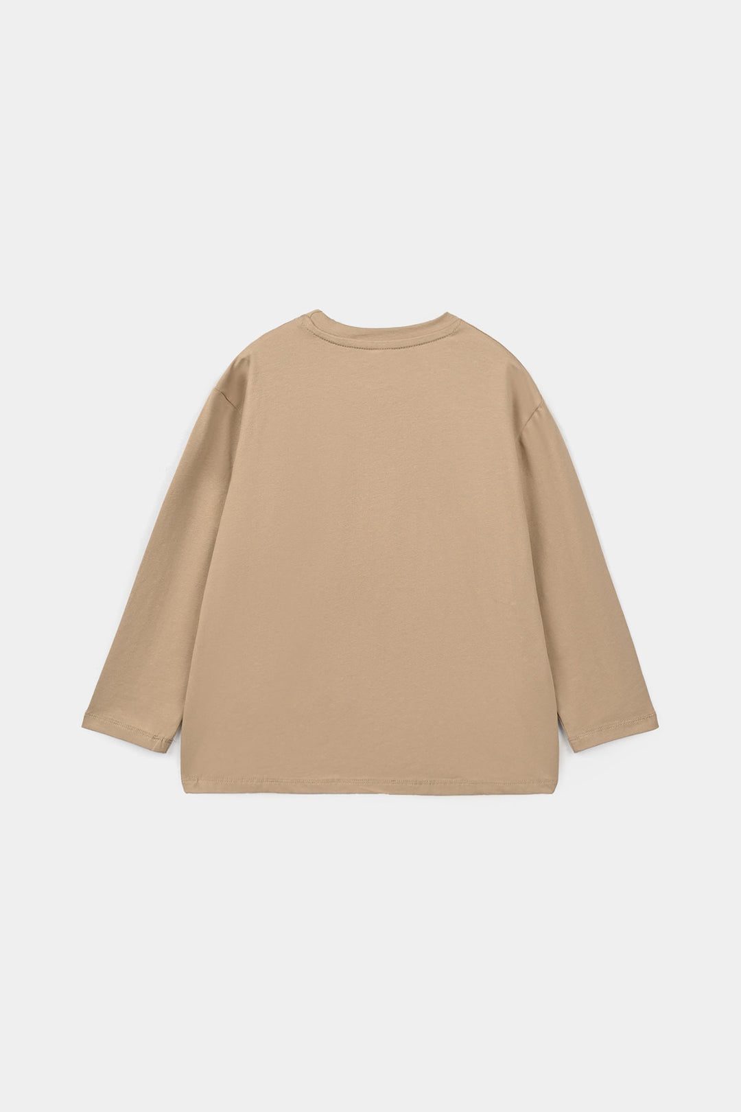 Boys Lycra Jersey T-Shirt Skate-BROWN