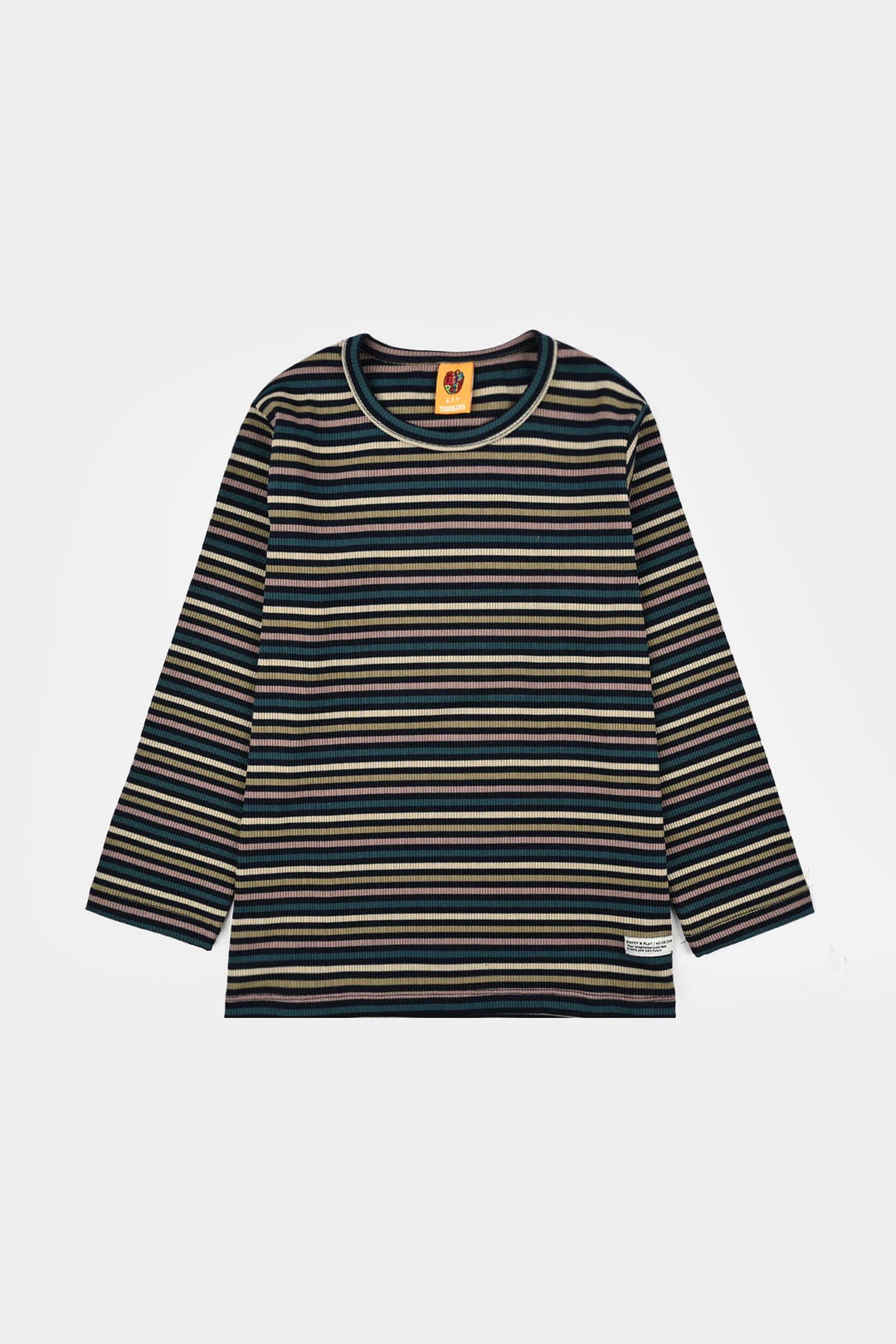 Boys 2x1 Rib T-Shirt F/S Your Imagination-Blue