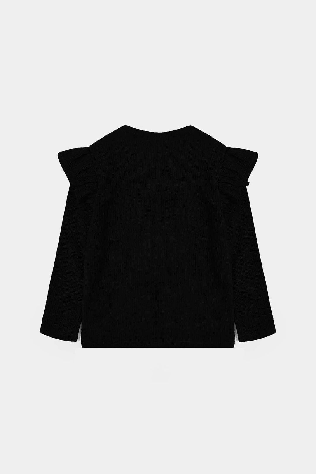 Girls Lycra Jersey T-Shirt Filter - BLACK