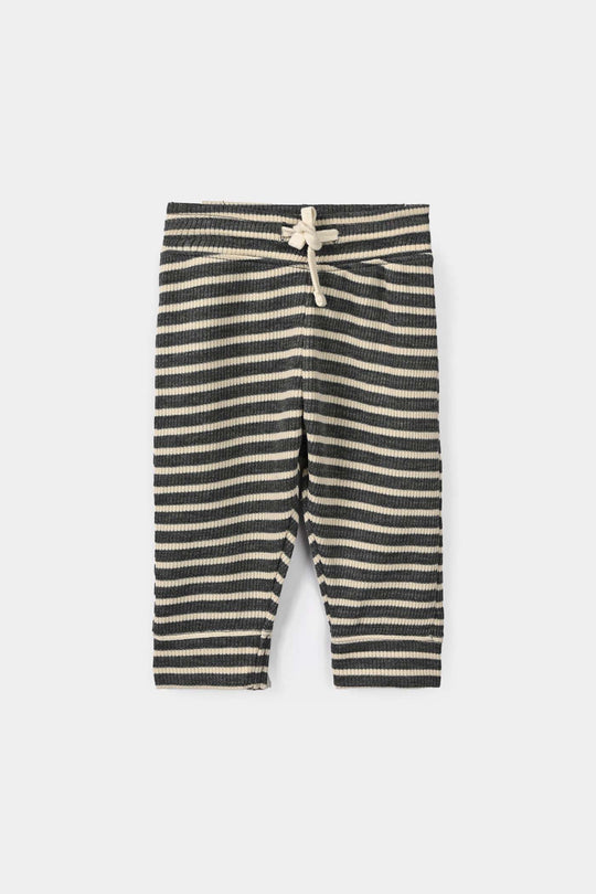 Infant Boys 2x1 Rib 2 Pcs Suit Little Legend - Grey