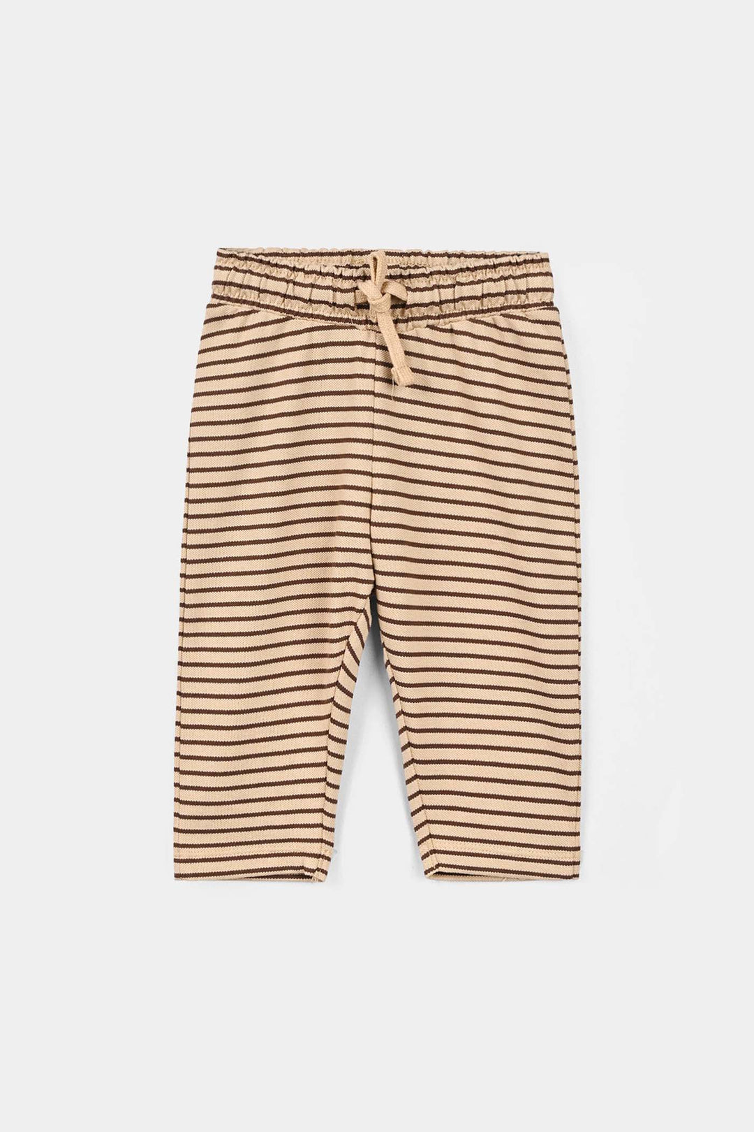 Infant Boys Velour 2 Pcs Suit Cozy Club - Brown