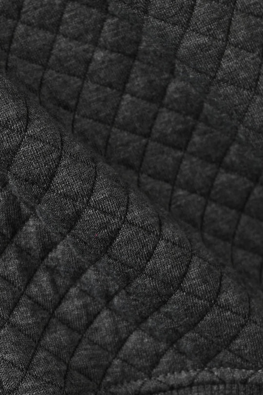 Infant Boys Quilted 2 Pcs Suit Happy Dino - Grey