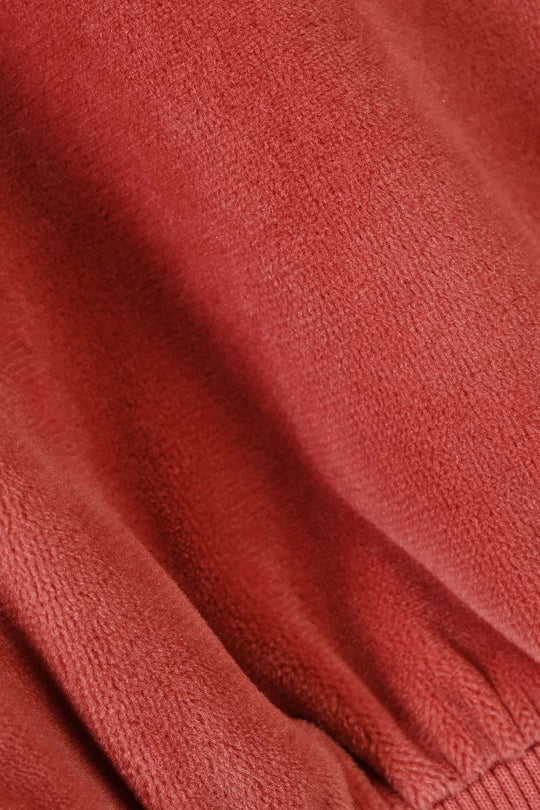 Infant Girls Velour 2Pcs Suit Bow-Red