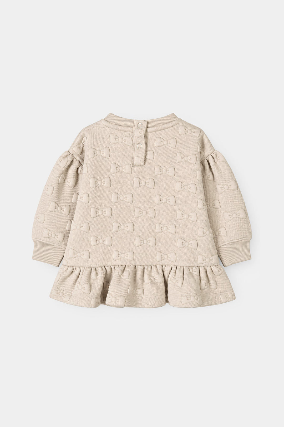 Infant Girls Quilted 2Pcs Suit Little Bows