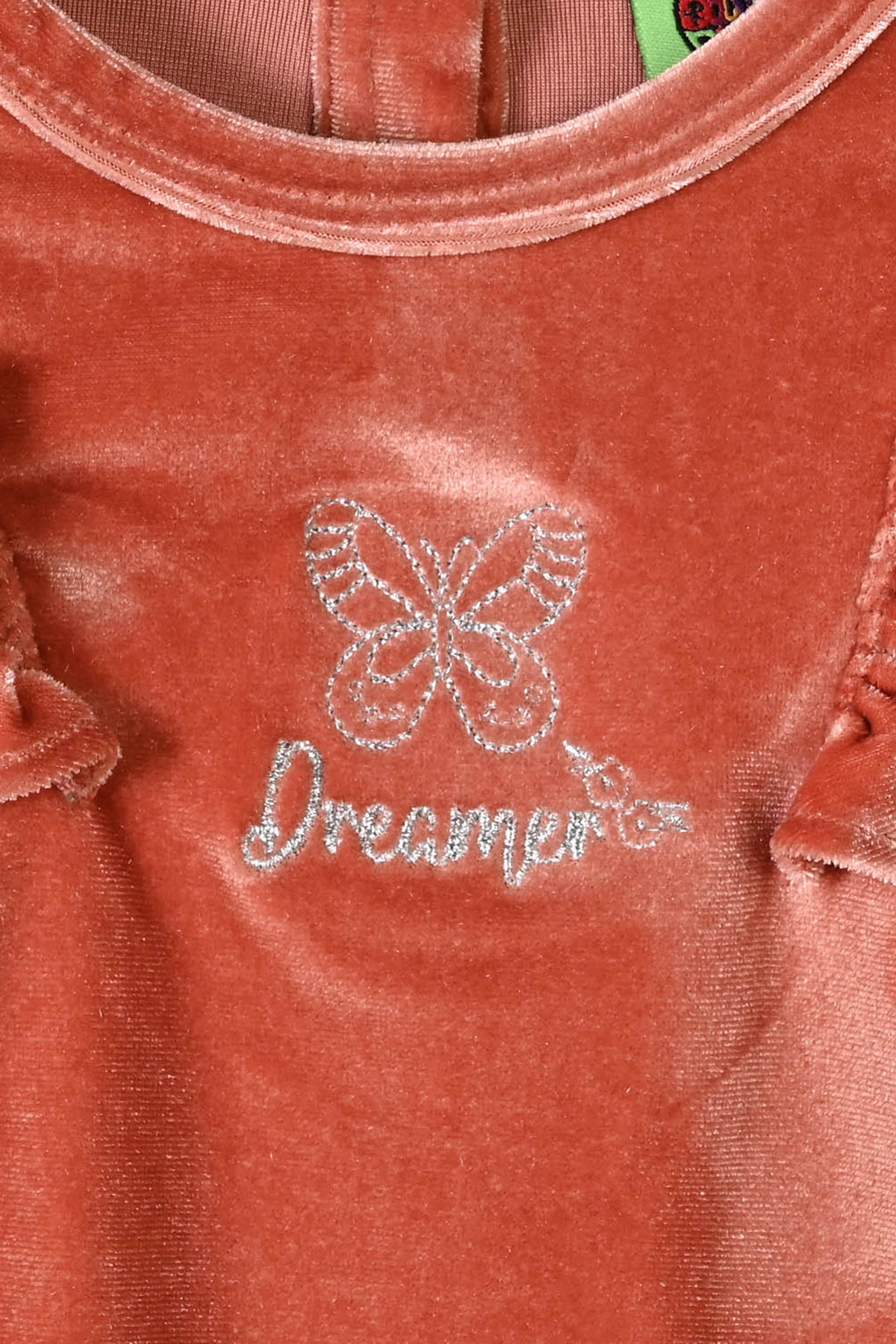 Infant Girls Velvet 2Pcs Suit Snowflakes