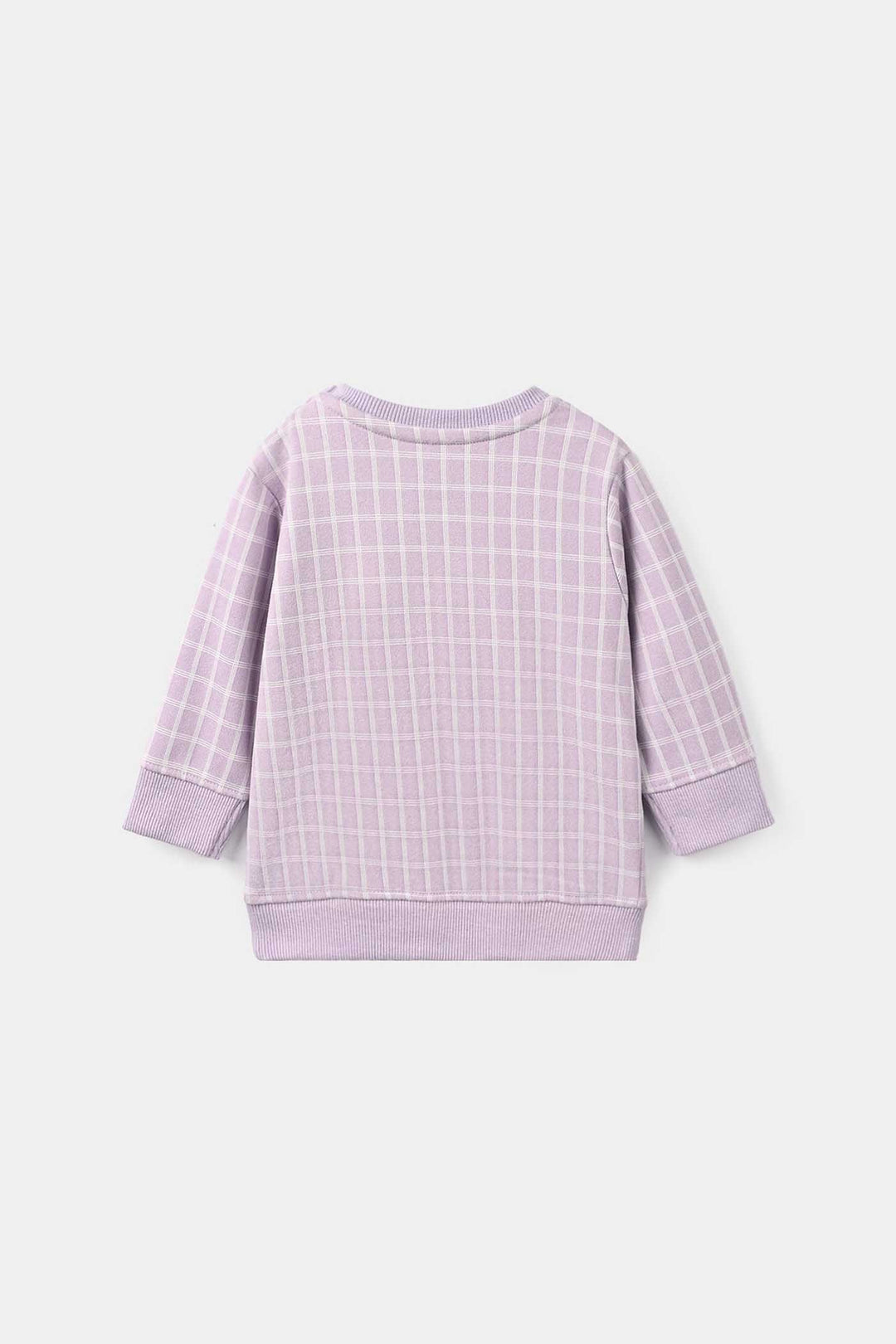 Infant Girls Cotton Jersey 2 Pcs Suit Lilac - Purple
