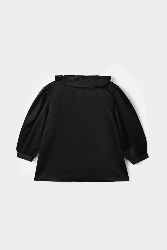Girls Polyester Casual Top Glorious - Black