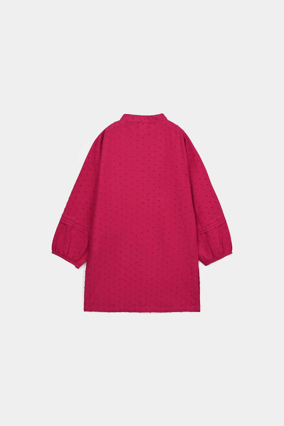 Girls Cotton Brochia 2 Pcs Elegant - Bright Pink