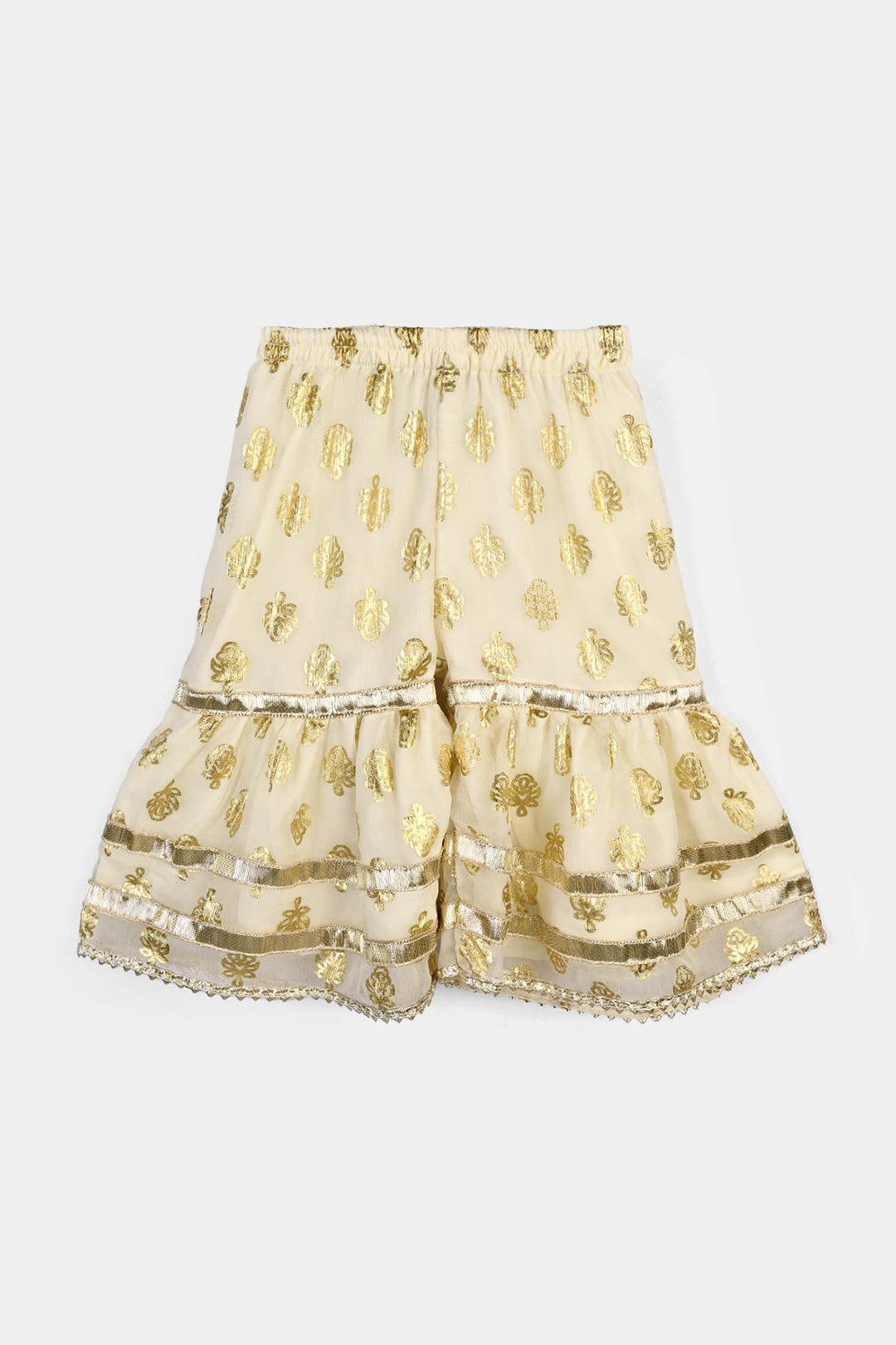 Infant Girls Chiffon 2Pcs Sona-Cream