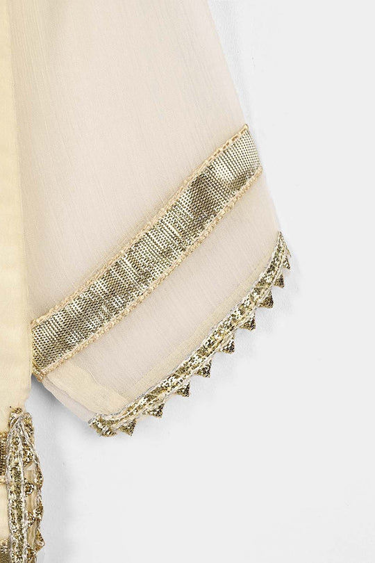 Infant Girls Chiffon 2Pcs Sona-Cream