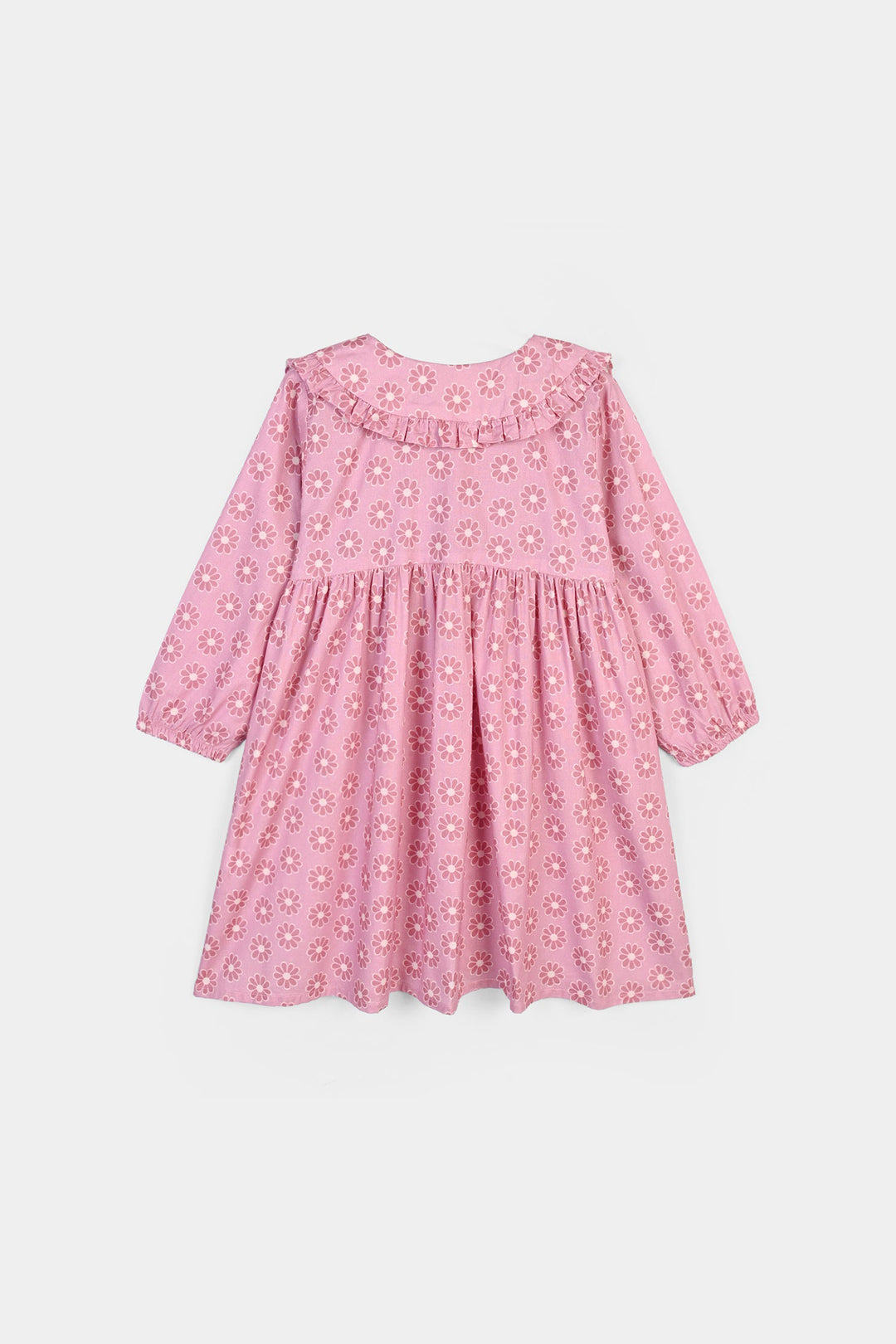 Girls Cotton Casual Frock Groovy