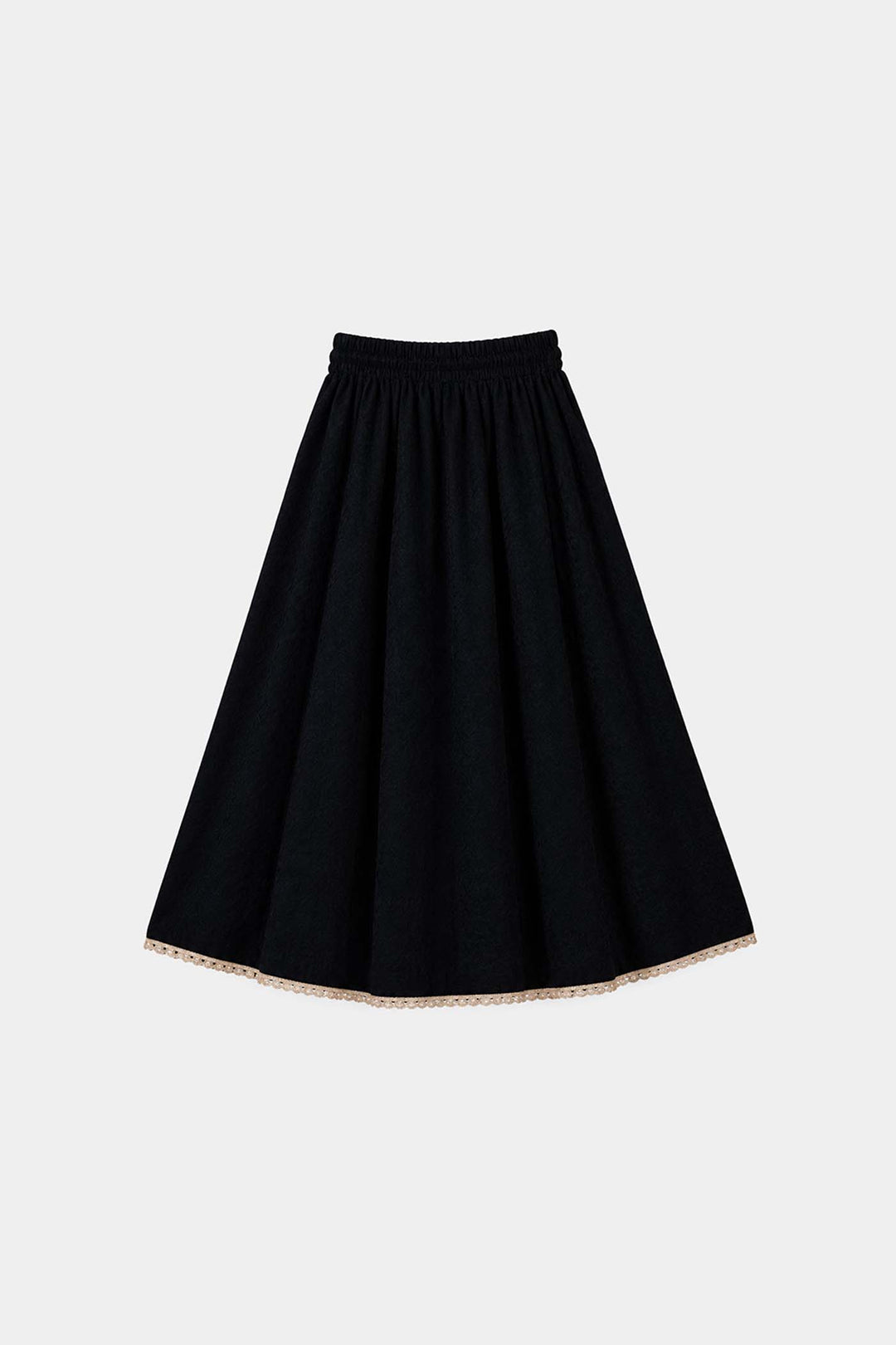 Girls Velvet 3Pcs Libaas-Navy Blue