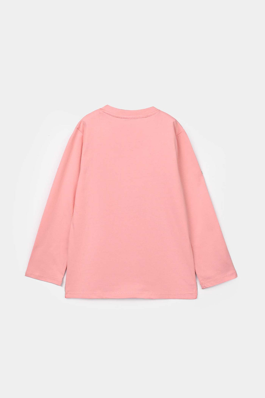 Girls Cotton Jersey T-Shirt Paris - Pink