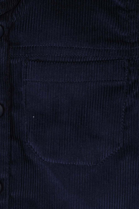 Infant Boys Corduroy Suit Midnight-NAVY