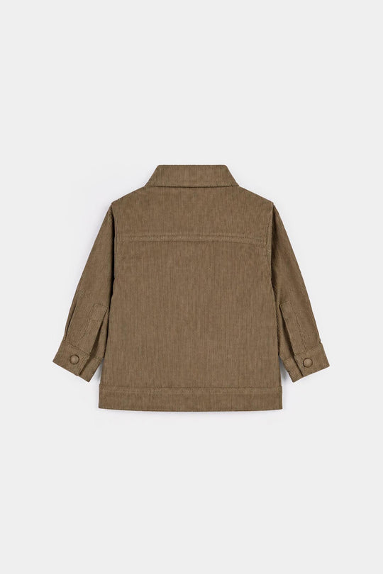 Infant Boys Corduroy Suit Gentleman- Brown
