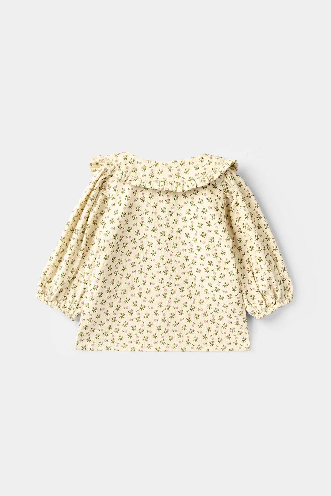 Infant Girls Poly Cotton 2 Pc Suit - Cherry Blossom - Cream