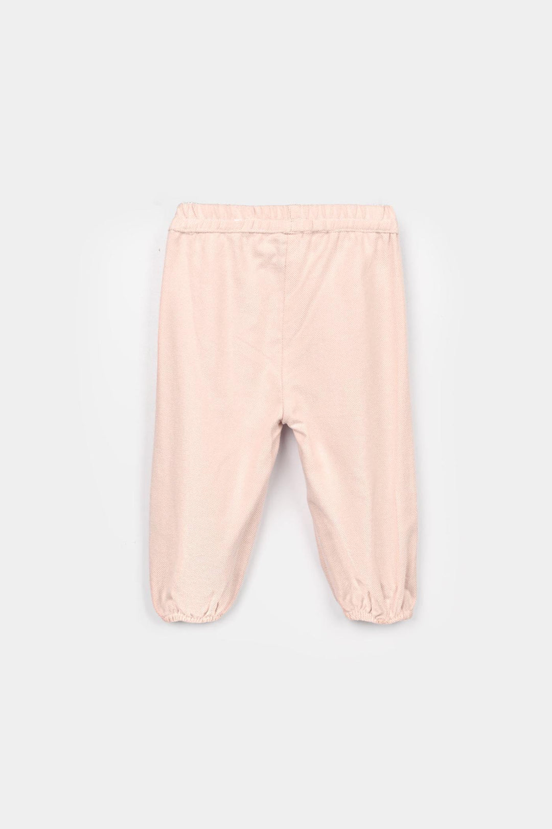 Infant Girls Flannel 2 Pc Suit - Butterfly - Light Pink