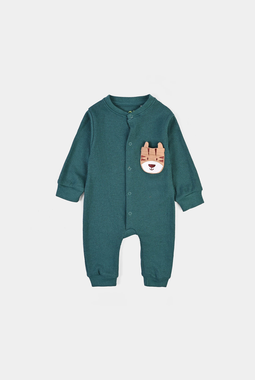 Infant Boys Thermal Knitted Romper Cute Calf-Balsam