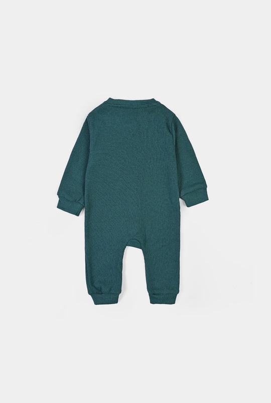 Infant Boys Thermal Knitted Romper Cute Calf-Balsam