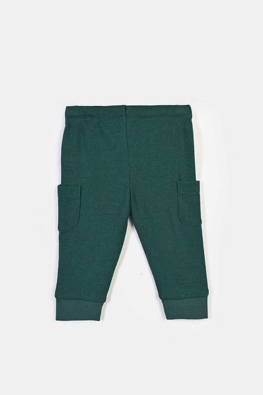 Infant Boys Cotton Interlock Knitted Suit My Friends