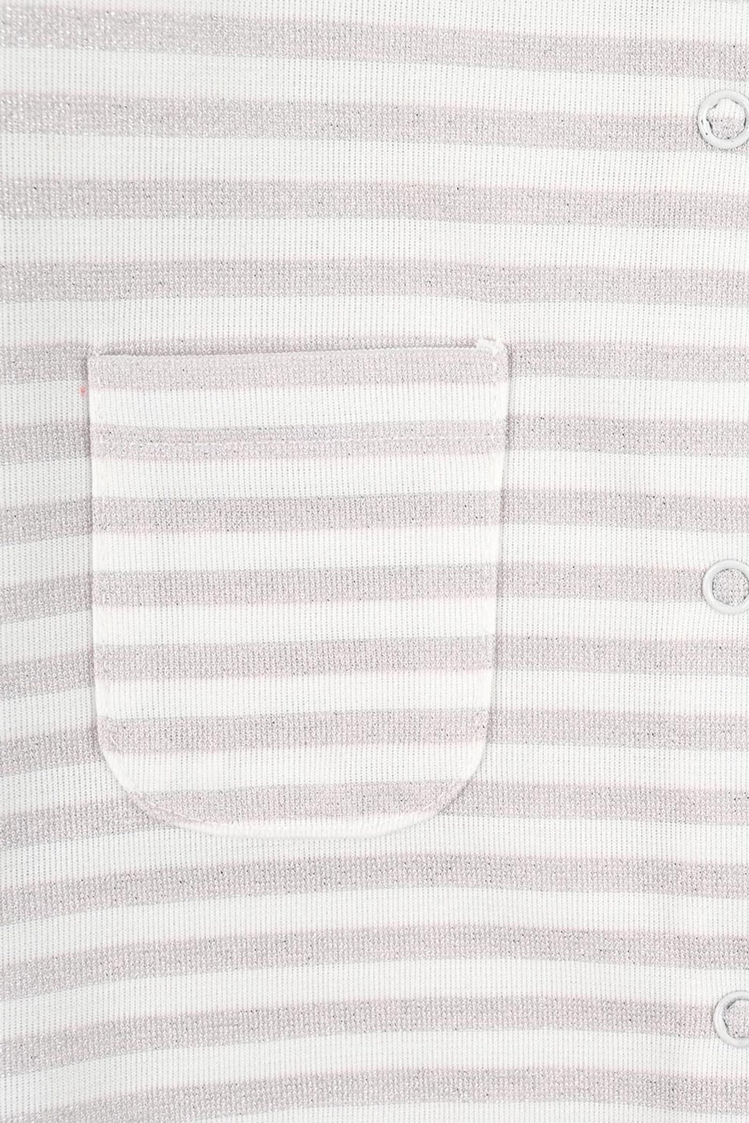 Infant Girls Cotton Interlock Knitted Romper Little Bow-OFF-White