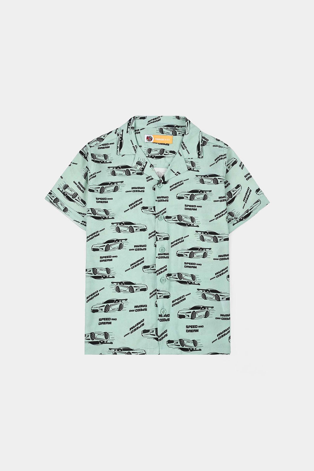 Boys Linen Viscose Nightwear - Speed & Dream - Sea Green