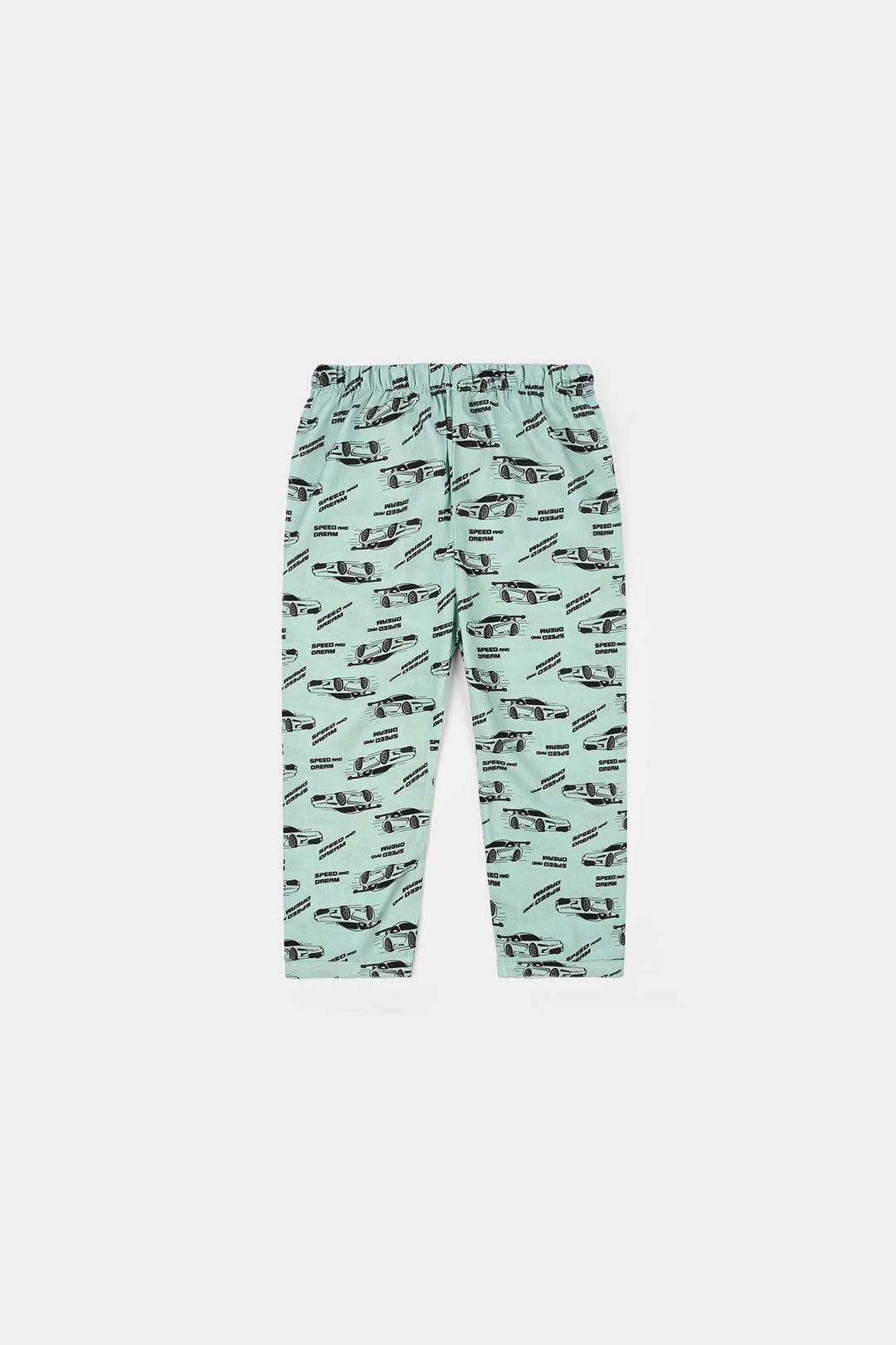 Boys Linen Viscose Nightwear - Speed & Dream - Sea Green