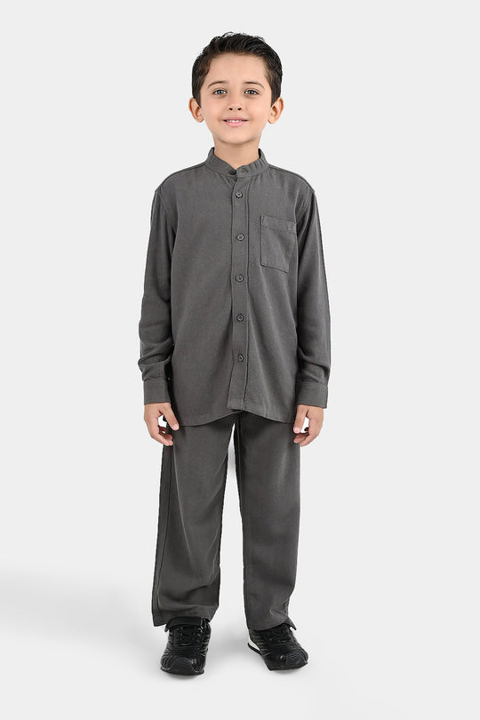 Boys Jacquard Woven Suit