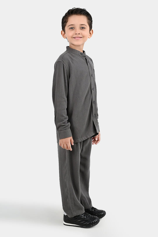 Boys Jacquard Woven Suit