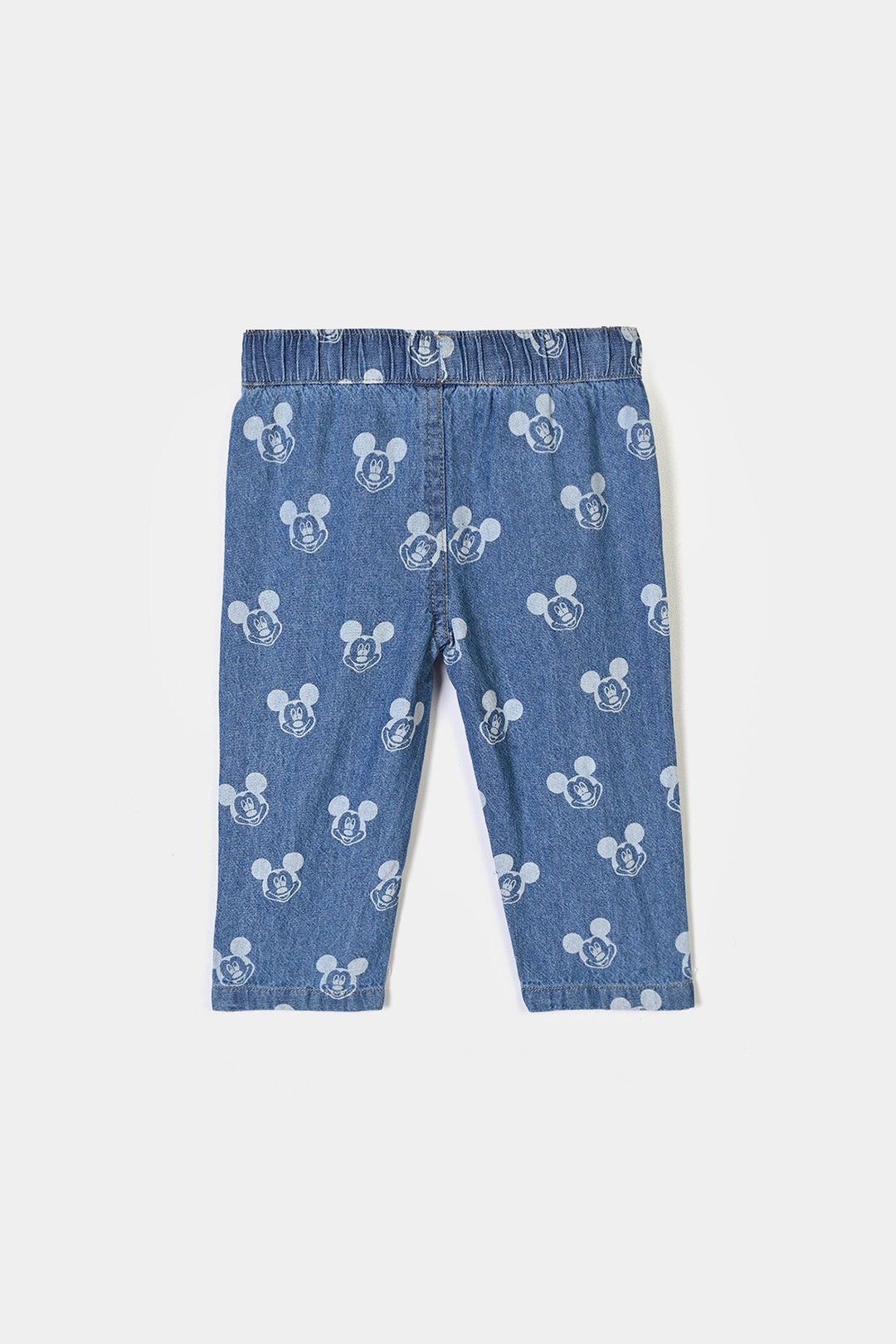 Infant Boys Tensile Denim Suit Character-BLUE