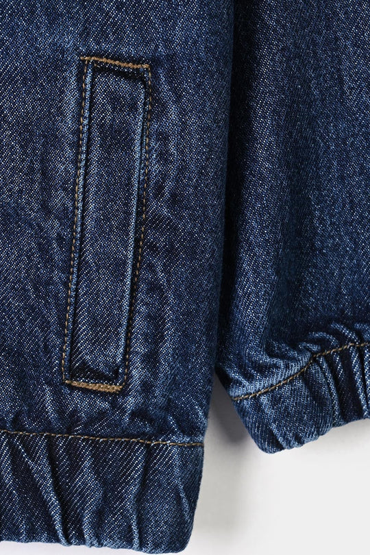 Boys Denim rigid Jacket - DARK BLUE
