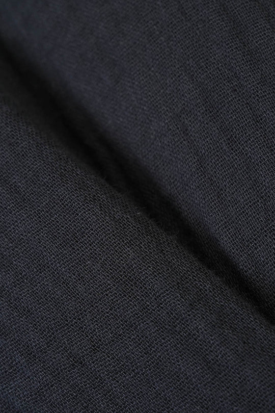 Boys Gauze Woven Suit Hello-CHARCOAL