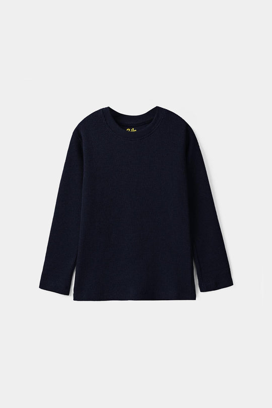 Boys Thermal Inner Suit - Navy