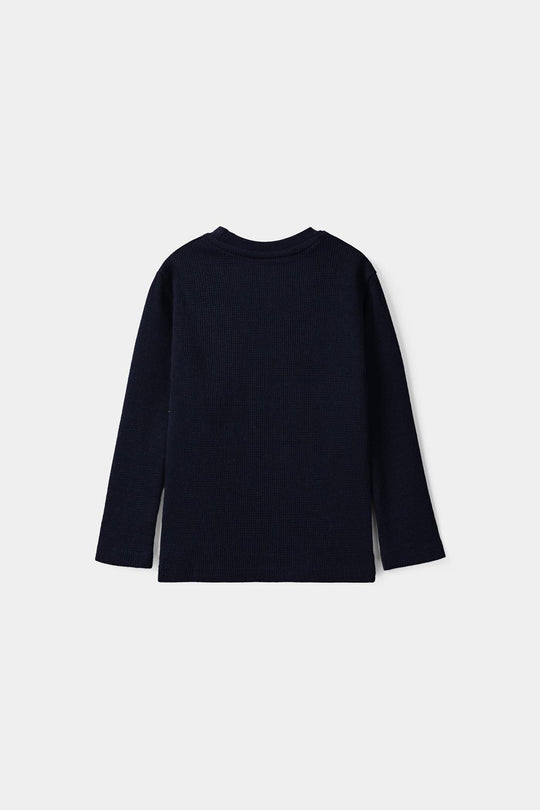 Boys Thermal Inner Suit - Navy