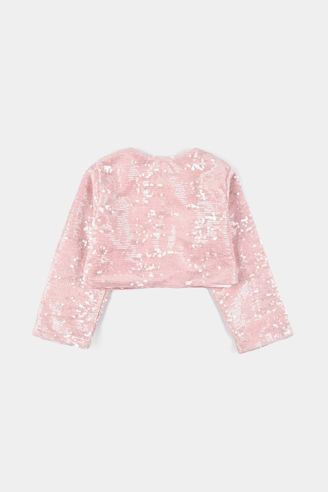 Girls Velvet Bolero Party-Baby.Pink
