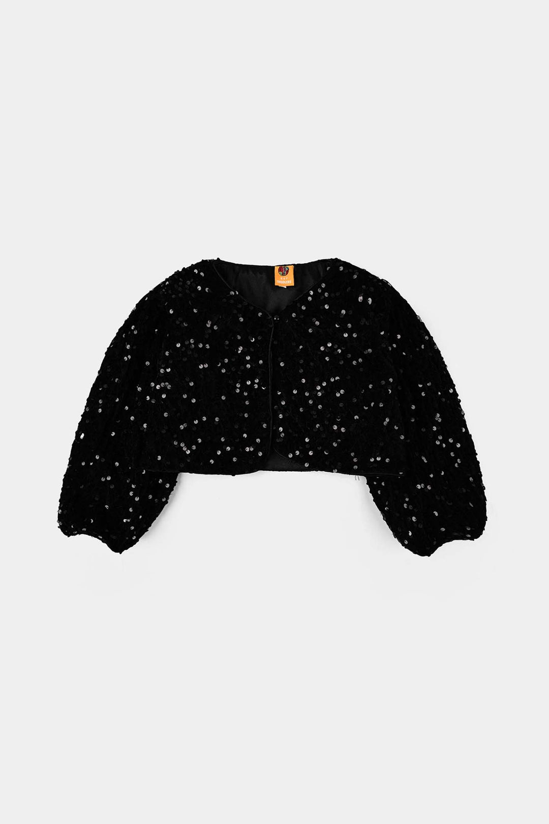 Girls Velvet Bolero Winter Grace (Black)