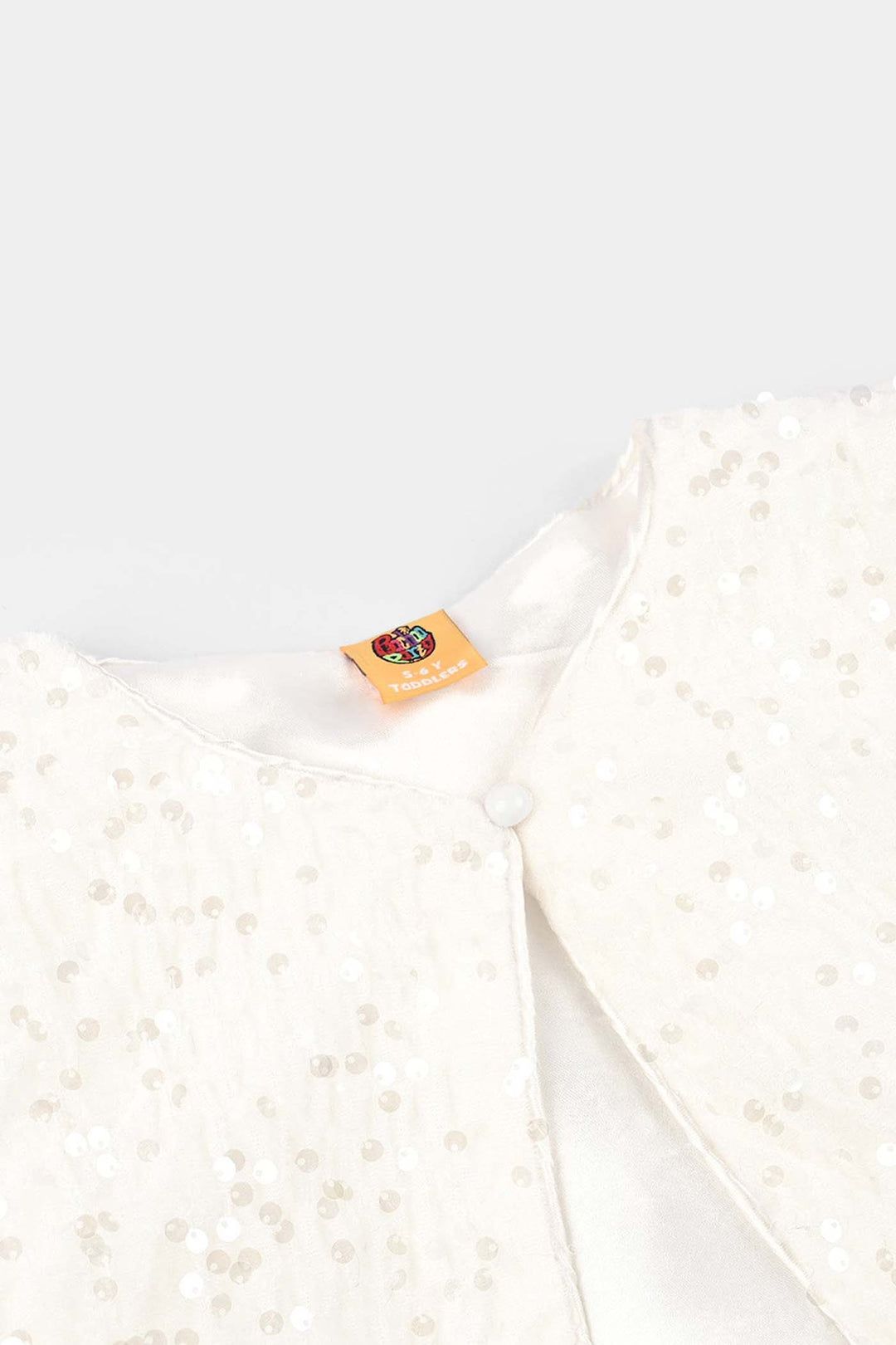 Girls Velvet Bolero Winter Grace (White)